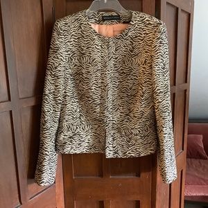 Dana Bachman Zebra blazer.
